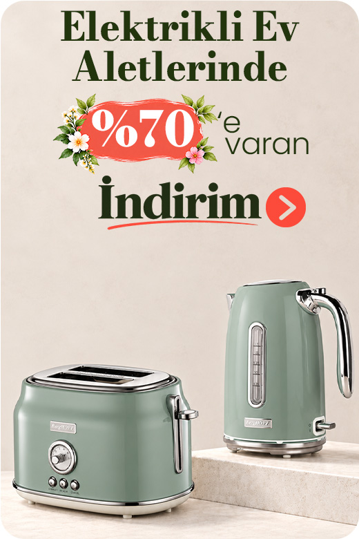 Elektrikli ev aletlerinde %70'e varan indirim