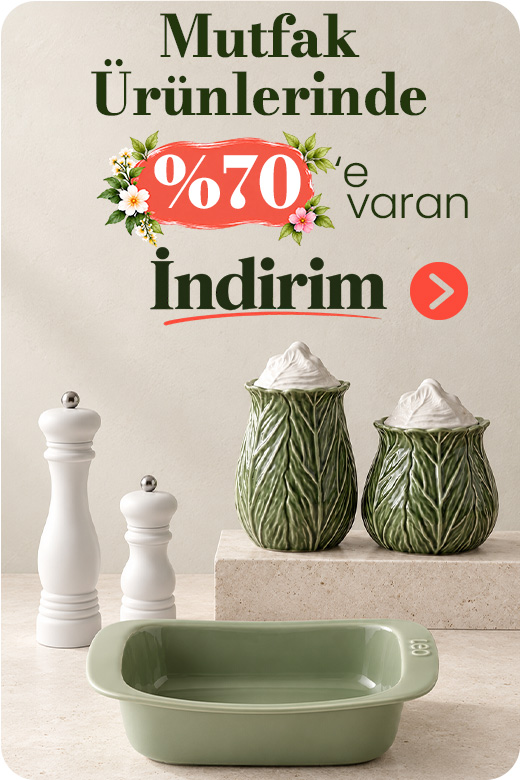 Mutfak ürünlerinde %70'e varan indirim