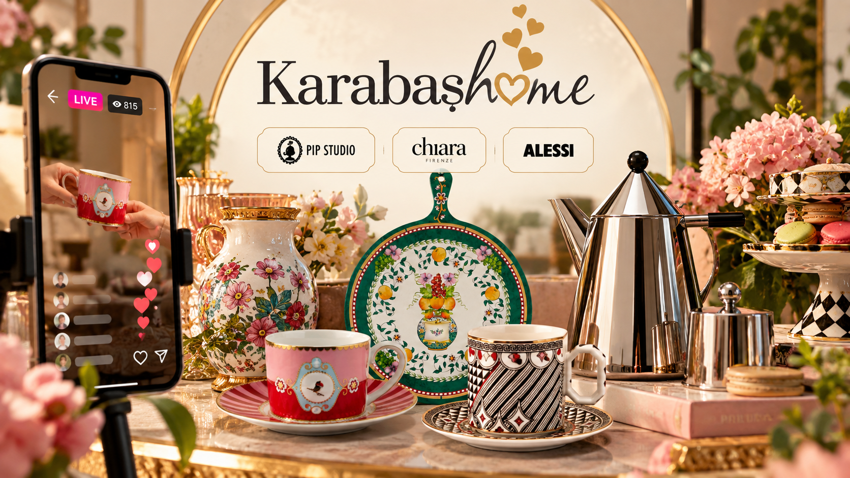 Karabaş Home canlı yayın ürünleri