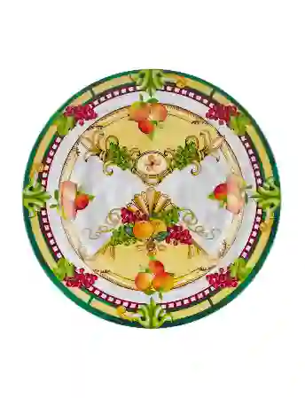 Resim Chiara Alessi Carpe Diem Yaprak Yemek Tabağı 28cm &Chiara Alessi&