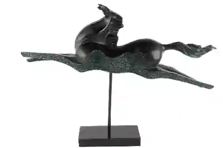 Resim Mikasa Moor Bakır At Dekoratif Resin Obje 66x15x49cm