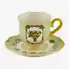 Resim Stoneware Il Sogno Yeşil Türk Kahvesi Fincanı 2 Li Set