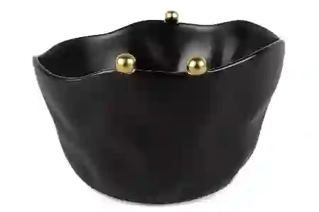 Resim Siyah Gold Toplu Porselen Kase