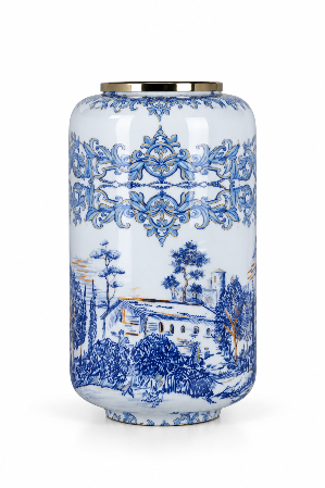 Resim Lucky Art Florance Dekoratıf Vazo 35Cm