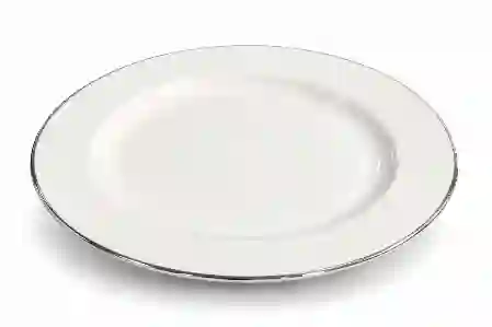 Resim Porser Bonsai Platin Pasta Tabağı 19Cm