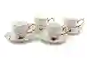 Resim Mikasa Moor Pure 4'lü Kahve Fincanı Seti