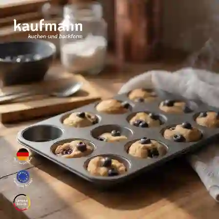 Resim KAUFMANN 12'Lİ MUFFIN KALIBI 38X26X3 CM