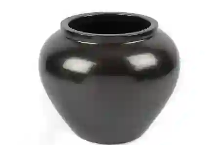 Resim Mikasa Moor Kahverengi Seramik Vazo 18x23cm