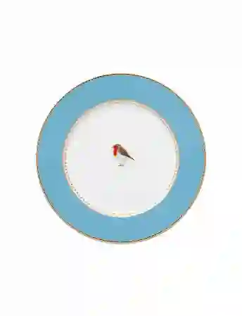 Resim Pip Studio Love Birds Mavi Tabak 17cm