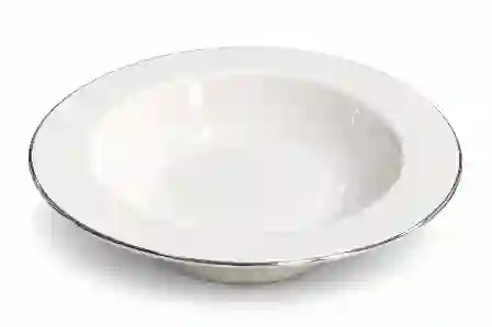 Resim Porser Bonsai Platin Çukur Tabağı 21Cm