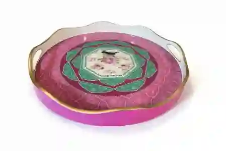 Resim Roy King Yuvarlak Tepsi 40*5