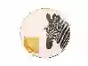 Resim Porland Wild Life Zebra Düz Tabak 20Cm 04Alm005134