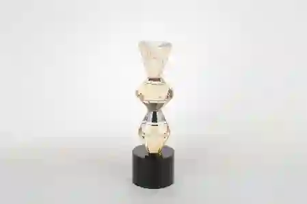 Resim Mikasa Moor Kristal Şampanya Şamdan 27X7Cm