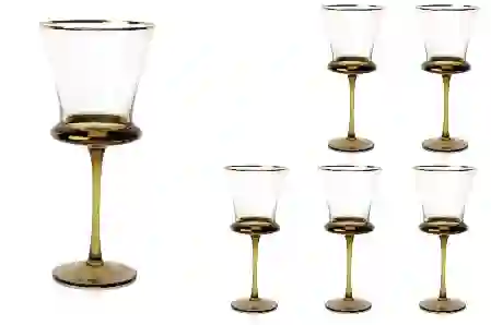 Resim Mikasa Moor Roxy 6lı Kahverengi Kadeh