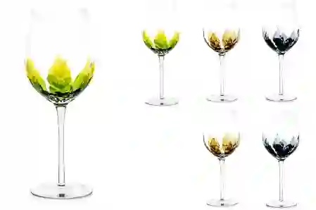 Resim Mikasa Moor Yaprak Dek 6'lı Kırmızı Şarap Kadehi 572ml
