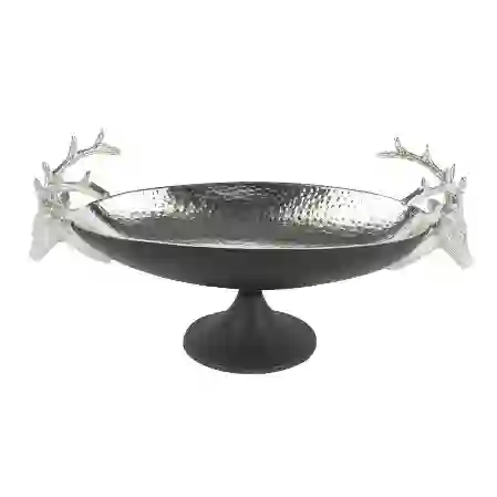 Resim Mikasa Moor Mat Siyah Gümüş Kase 38x16x18cm