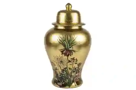 Resim Gold Fiore Kapaklı Küp 25x46cm