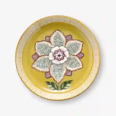 Resim Lily & Lotus Sarı Çay Tabağı 9 cm