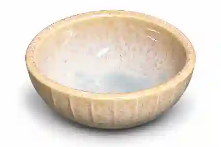 Resim Porser Mini Kase Sarı Damgalı 8Cm