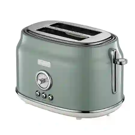 Resim Berghoff Gem Retro  Mint Yeşil İki Dilim Ekmek Kızartma Makinesi