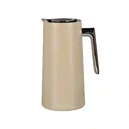 Resim 1L Çelik Gövdeli Karaf Termos Krem