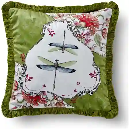 Resim Chiara Alessi Allure Kadife Yastık 45x45cm - Yusufçuk &Chiara Alessi&