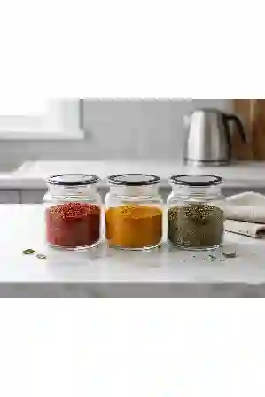 Resim Paşabahçe Küçük Kavanoz Akrilik Kapak
