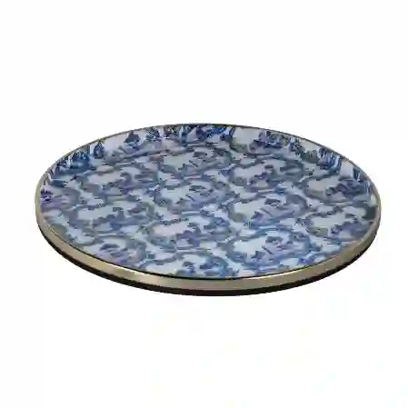 Resim FLORANCE DEKORATIF TEPSI 41CM