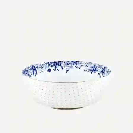 Resim Pip Studio Mavi Beyaz Porselen Kase 20cm Royal White Collection