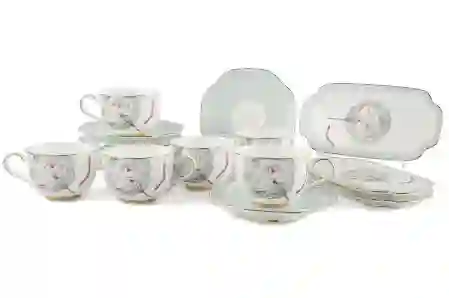 Resim Mikasa Moor Rosita 15 Parça 6lı Kahve Fincanı Seti 90cc
