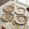 Resim Velora Bone 20Cm 4Lu Tabak Seti