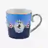 Resim Love Birds Mavi Renkli Madalyon Desenli Mug 250 ml