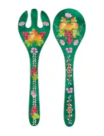 Resim Chiara Alessi Carpe Diem Meyve Bahçesi Salata Servis Seti &Chiara Alessi&