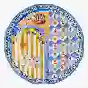 Resim Cote D'Azur Mavi Yemek Tabağı 28cm
