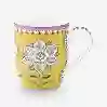 Resim Lily & Lotus Sarı Çiçekli Küçük Mug 145 ml