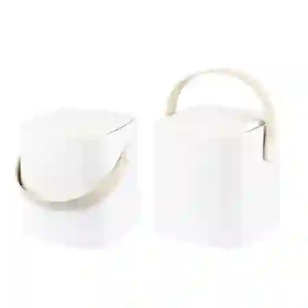 Resim Kosova Sihirli Beyaz Çöp Kovası 4L