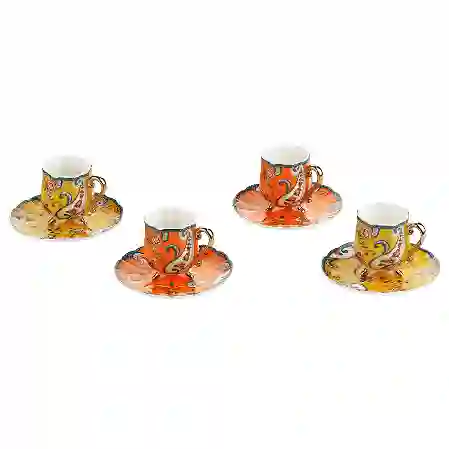 Resim Paısley Bone 4Lu Kahve Fincanı Seti 80Cc
