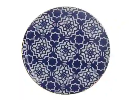 Resim Porland Morocco Desen Mor Düz Tabak 28Cm 04Ap019252