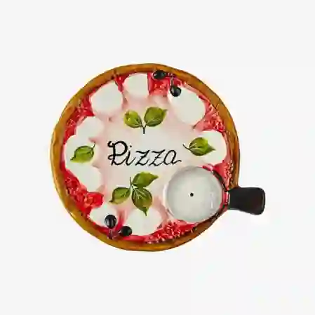 Resim Pizza Tabağı Margarita 22 cm