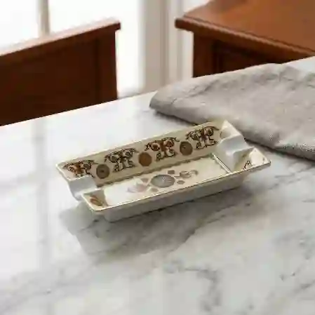 Resim Lucky Art Rosea Bone Kül Tablası