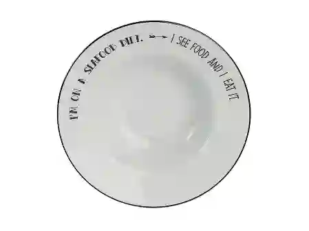 Resim Porland Be Happy Çukur Tabak 25Cm 04Ap020410