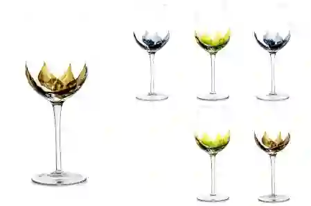 Resim Mikasa Moor Yaprak Dek 6lı Beyaz Şarap Kadehi 480ml