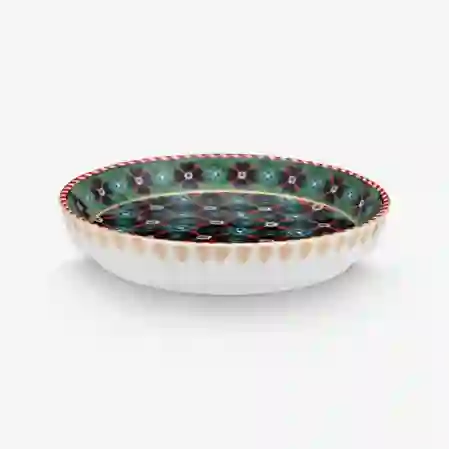 Resim Pip Studio Berry Blues Yeşil Çay Tabağı 9 Cm