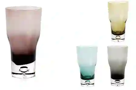 Resim Mikasa Moor Asorti 4Renk Meşrubat Bardağı