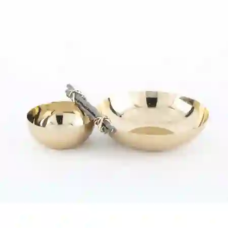 Resim Mikasa Moor Gold Tel Sarma Kase 27x4cm