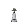 Resim Mikasa Moor Gri Cam Şişe 21cm 250ml