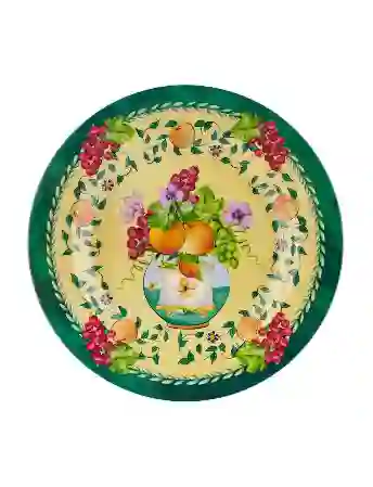 Resim Chiara Alessi Carpe Diem Bahçe Yemek Tabağı 28cm