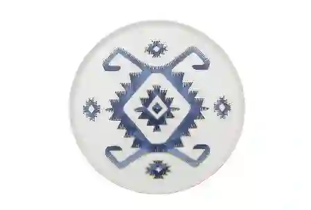 Resim Porland Arabesque Desen Düz Tabak 27Cm 04Alm006003