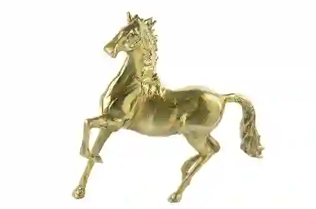 Resim Mikasa Moor Gold At Dekor Obje 40x10x38cm