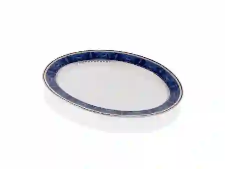 Resim Lamedore Blue Banube Kucuk Kayik Tabak 20X14 Cm